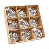 9 Pcs Christmas Tree Hanging Ornaments, Balls Decorations for Birthday, Door,