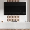 Self-Adhesive Vinyl Tile Cladding Mosaic Pattern with Ornaments 10X40X20 Cm
