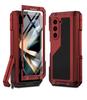 Military Protection Armor Heavy Duty Case For Saumsung Galaxy Z Fold 4 5 6 7 Full-Body Shockproof Cover Stand PET Screen Film