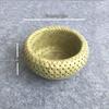3-Piece Woven Bamboo Bird's Nest Fruit & Snack Basket Set