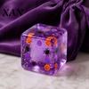 Cube Squeeze Toys Halloween Stress Sensory Toy, Toy with Pumpkin Skull Slow Rebound Spider Pattern, Clear Anxiety Relief Party Favors