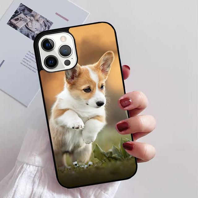 Animal Cute Dog Akita Phone Case For iPhone 17 Air 14 13 12 16Pro Max 15 Plus Max Cover Shell