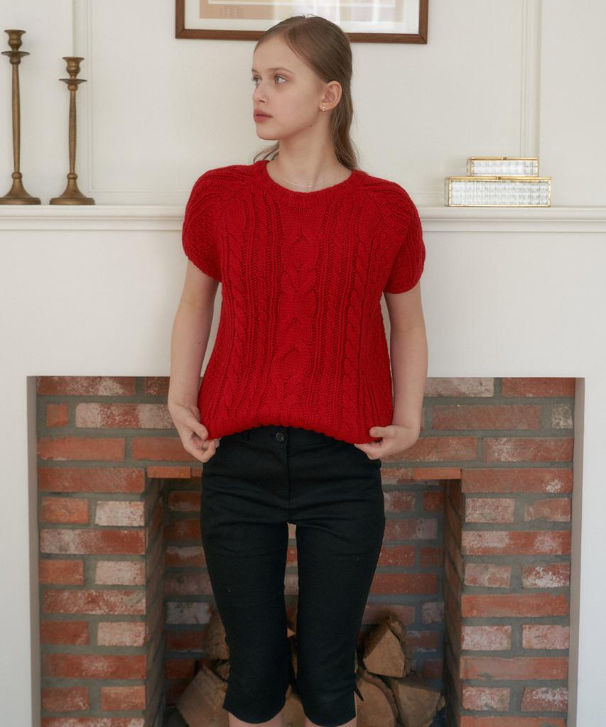 Peullobeu Tension Capri Pants_Bk