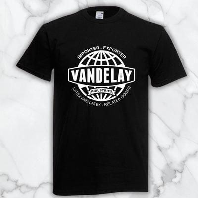 Vandelay Industries Seinfeld TV Show Men's Black Graphic T Shirt Freeships