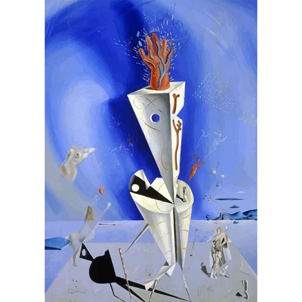Surrealism Famous Artwork By Salvador Dali 5D DIY Art Diamond Painting Cross Stitch Pattern Pictures Mosaic Embroidery Home Deco
