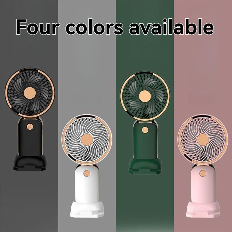 New Version Cooling Small Fan Unique Portable Compact USB Charging Gift Student Office Home Travel Desktop To Store Handheld Fan
