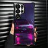 Sports Car RWB Cool Plating Phone Case For Samsung Galaxy S24 S25 FE S26 Edge S23 Ultra S22 S21 Plus S20 Anti-Fall Airabag Cover