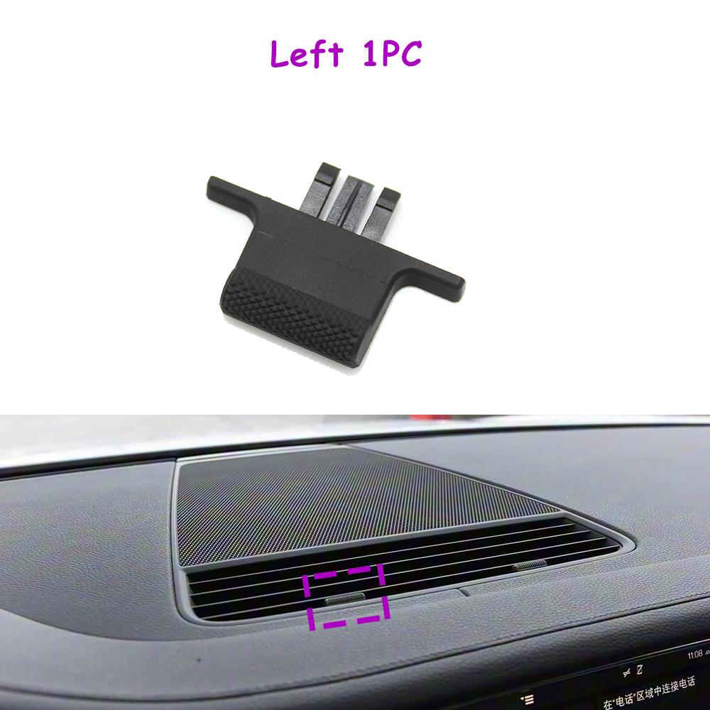 971/971-2 Car Interior Front Dashboard Speaker Cover AC Vent Grille Slider Clip For Porsche Panamera 2017- Left 1PC