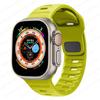 Silikonový řemínek pro Apple Watch Band ultra 2 49mm correa Náramek pro iwatch 9 8 7 6 5 SE 4 3 2 1 44 mm 40 mm 41 mm 45 mm 38 mm 42 mm řemínek k hodinkám