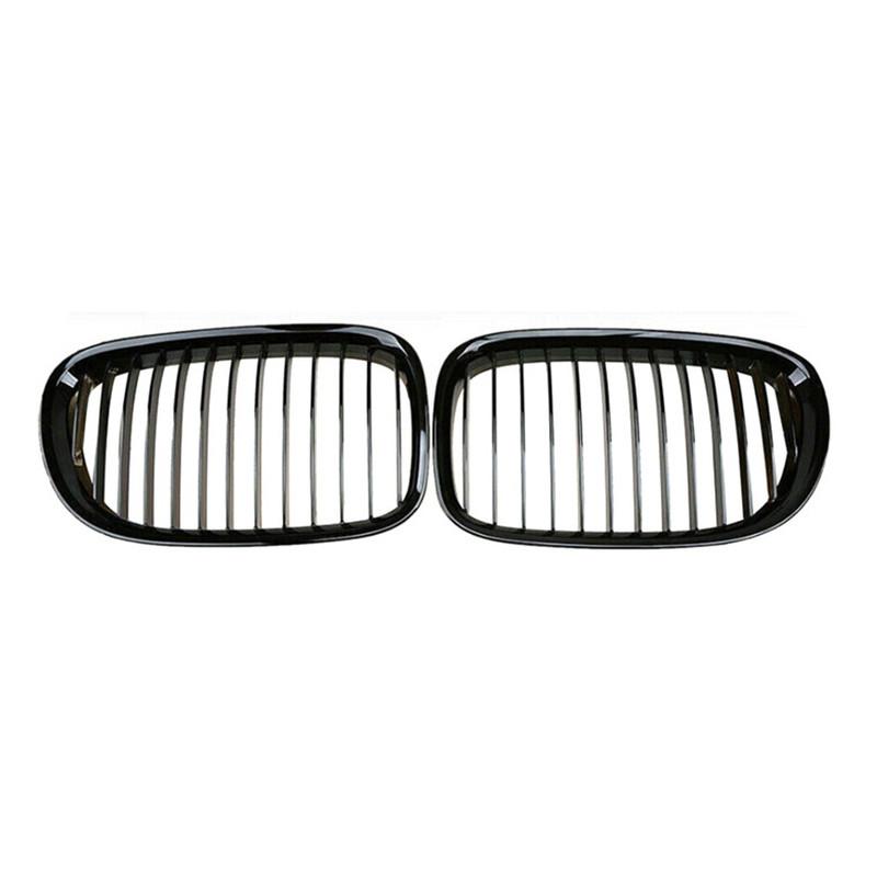 For BMW 7 Series 4-Door Sedan F01 F02 F03 F04 760Li 750Li 750i 2009-15 Front Kidney Bumper Racing Grille Mesh Single  Line Grill