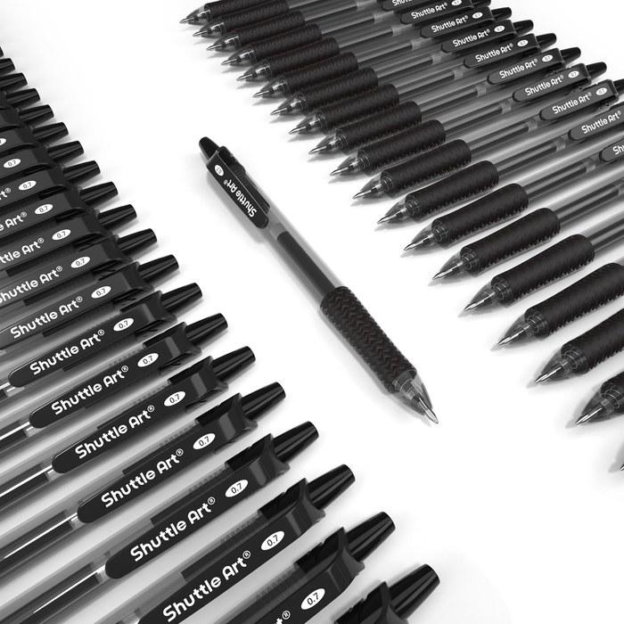 Shuttle Art Gel Pens, Black, 36 Count (Pack of 36)