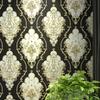 Luxury Damask Vinyl Wallpaper PVC Wall Paper Roll White Black Blue Red Waterproof Wall Cover Living Room Bedroom Home Decoration