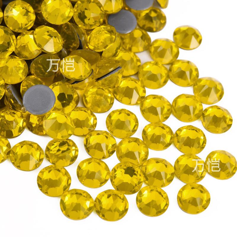 Eight Big And Eight Small Imitation Austrian Glass Hot Glue Bottom Hot Diamond Rhinestone Diy Clothing Accessories