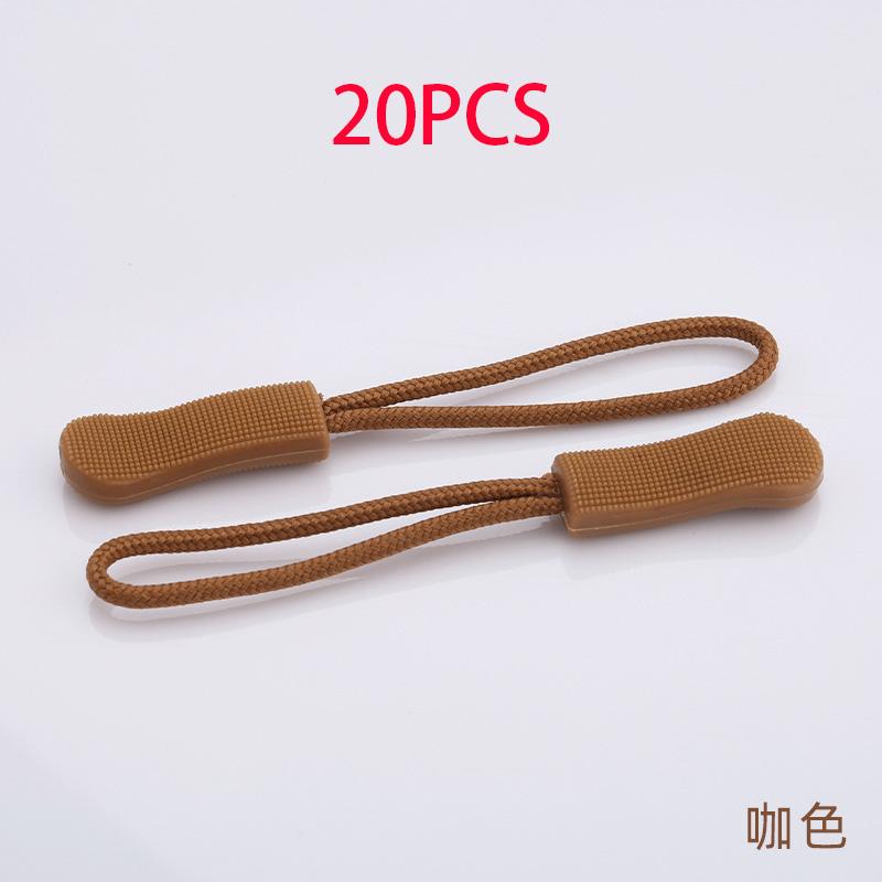 20Pcs Replacement Zipper Pulls Cord Extender for Backpacks Jackets Luggage Purses Handbags
