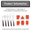 11x/Set Painting Spatula Set Scrapers Knife Painting Tool Palette Knife Set