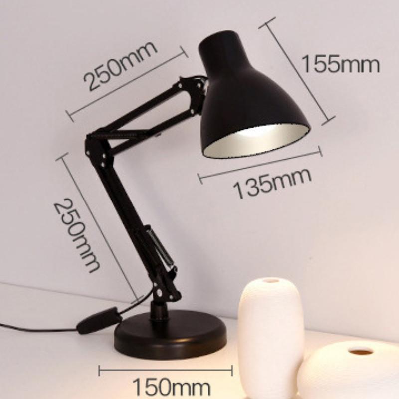 Modern Minimalist Foldable Desk Lamp Household Eye Protection Learning LED Light Portable Student Reading Bedlight
