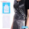 25pcs Pp Disposable Aprons Clear Plastic Art Apron Waterproof For Adults Kids Painting Party Cooking Housework Picnic DIY Craft