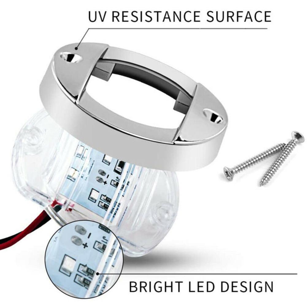 12V-24V DC LED Sterrenlichten Witte Cockpit Licht Lamp Brede lichtbundelhoek