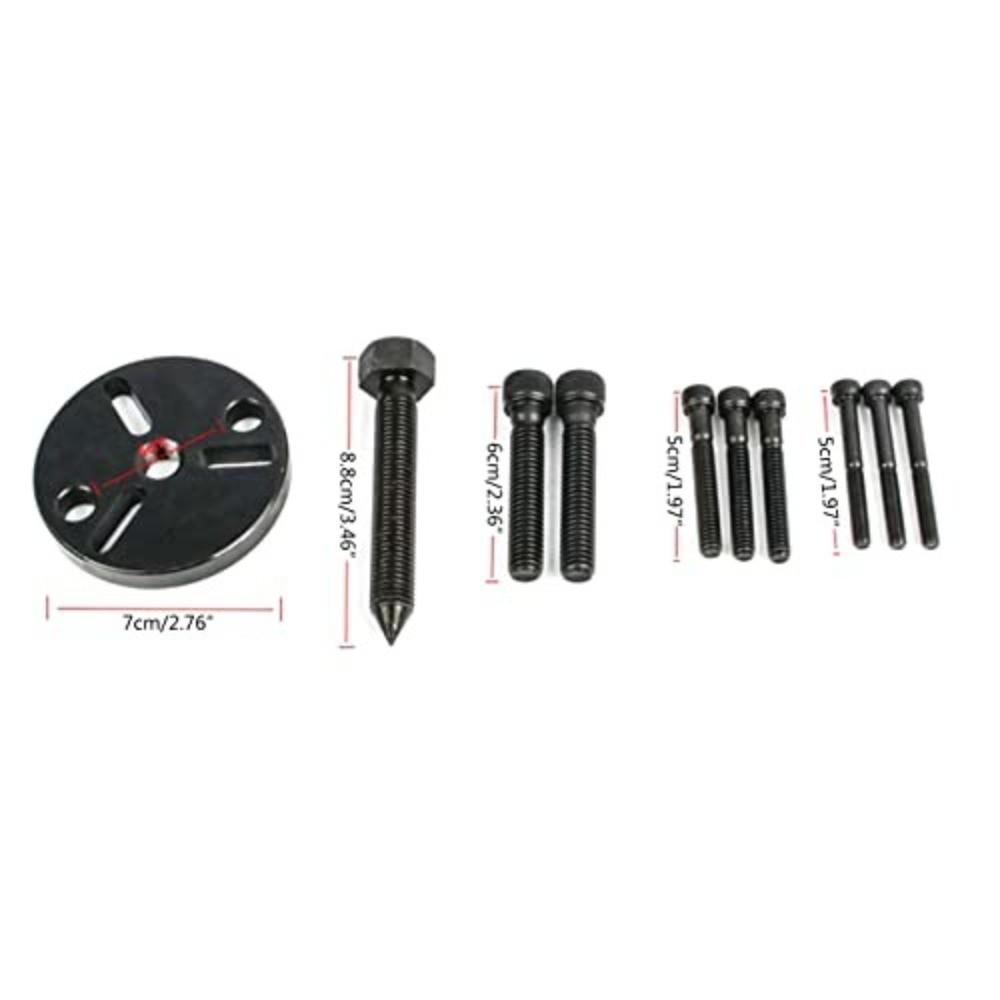 Multiple Thread Sizes AC Clutch Removal Tool Compressor Pulley Puller  Auto Repair