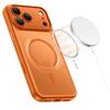 Skyddande fodral case för iPhone 17 Pro Max Magpeak Magsafe CC - matt orange