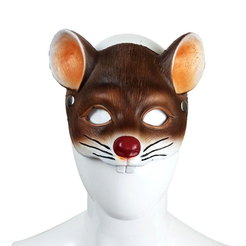 Erwachsene Kinder Halloween Karneval Maskerade 3D Dreidimensionale PU-Schaum-Mausmaske
