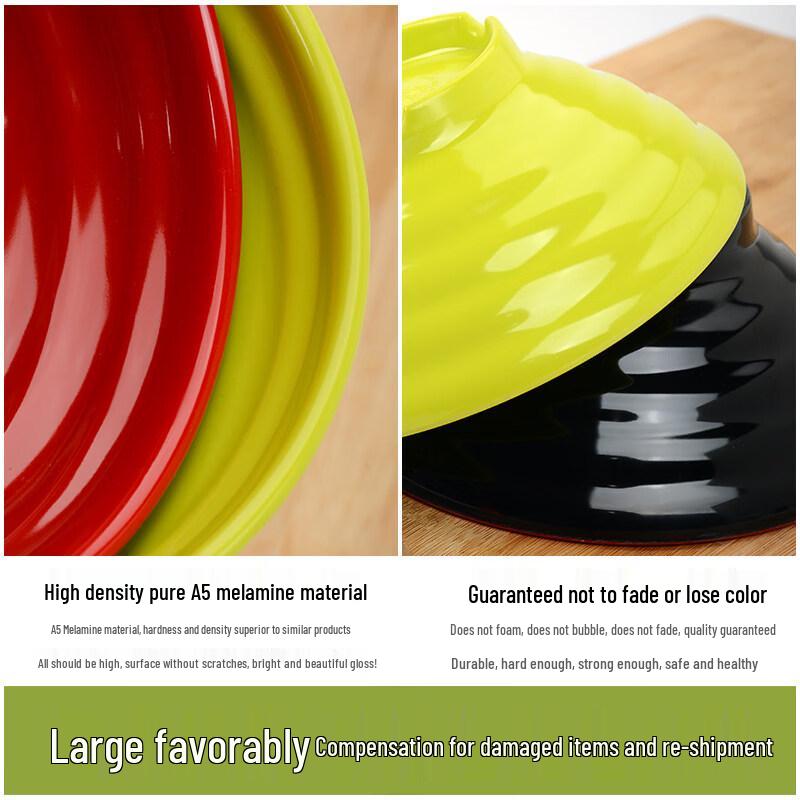 8.5-inch Melamine Noodle and Soup Bowl