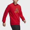 adidas Men's Cny Gfx Crew1 Graphic Sweatshirt Red HI3289