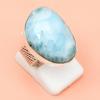 Larimar Gemstone Handmade Silver Jewelry  "7"
