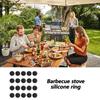 20PCS Propane Gas Adapter O Rings Gaskets Silicone Seal Fittings Rings Valves Rings Silicone Texture for Gas Hose