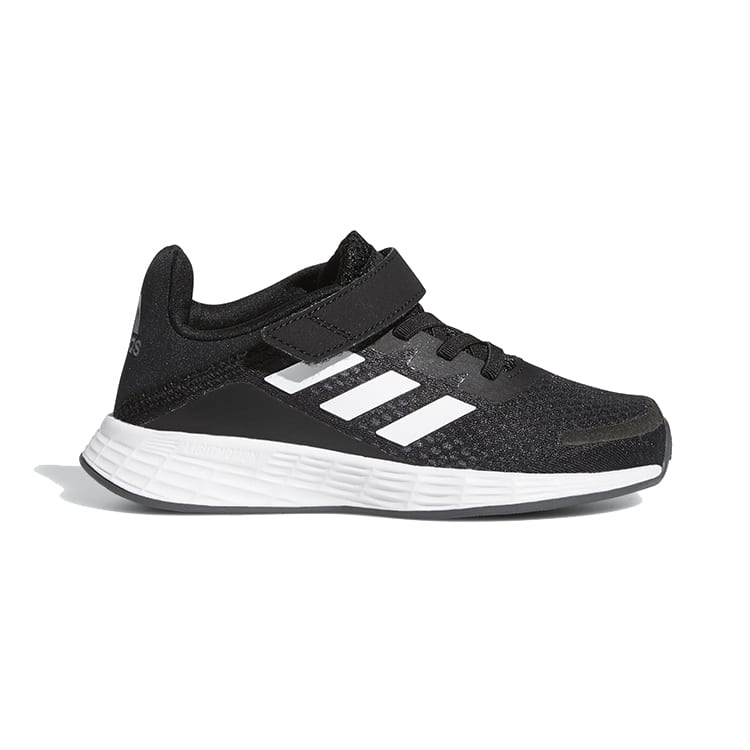 Adidas Duramo Sl Breathable Low top Running Shoes Black White Children Aged 3 7 Years Old FX7314
