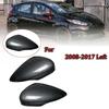 Kryt bočního zrcátka z uhlíkových vláken Krycí lišty zrcátek zpětného pohledu pro Ford Fiesta Mk7 2008 2009 2010 2011 2012 2013-2017