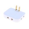 EU-Stecker 180 Grad drehbarer Steckdosenadapter Reise-Netzteilstecker Universeller Mehrfachsteckdosenadapter mit USB-Typ-C-Anschluss