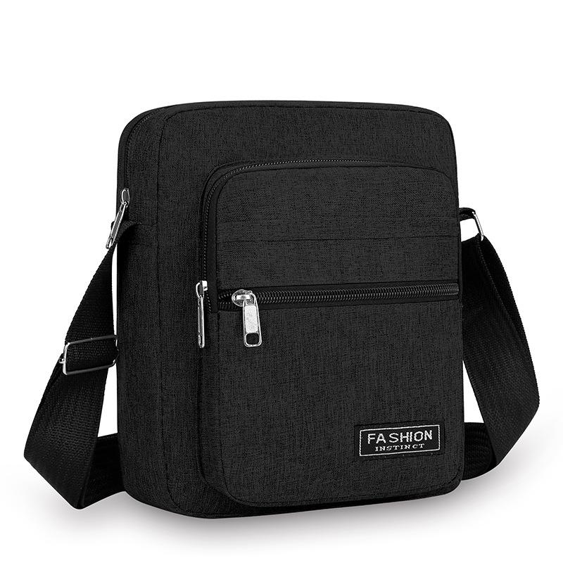 

Мужская сумка Мини Легкая Деловая Сумка Мессенджер на Одно Плечо Нейлоновая Сумка Большой Вместимости Многофункциональная Маленькая Квадратная Сумка