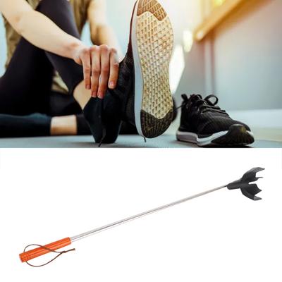   Handle Shoe Horn   Telescoping Metal Portable Foot Funnel Shoehorn Helper Assist Tool