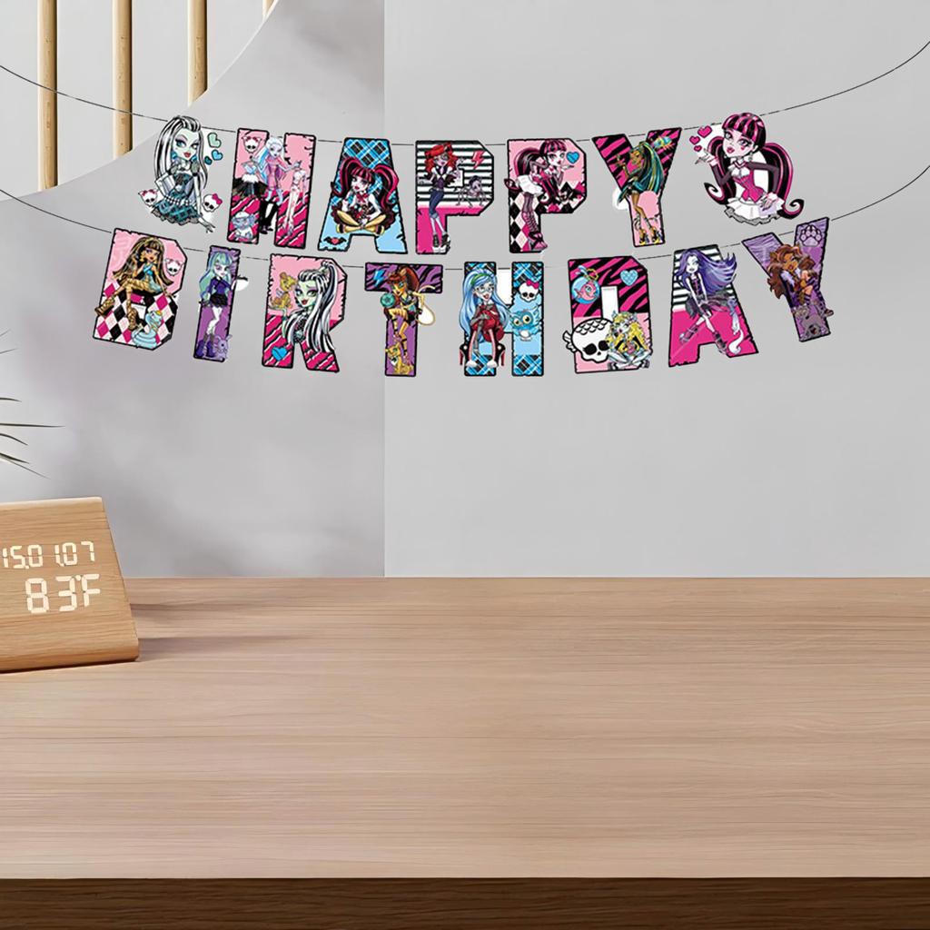 Theme Birthday Party Decoration Children's Birthday Flag Cake Inserted Pendant Party Layout