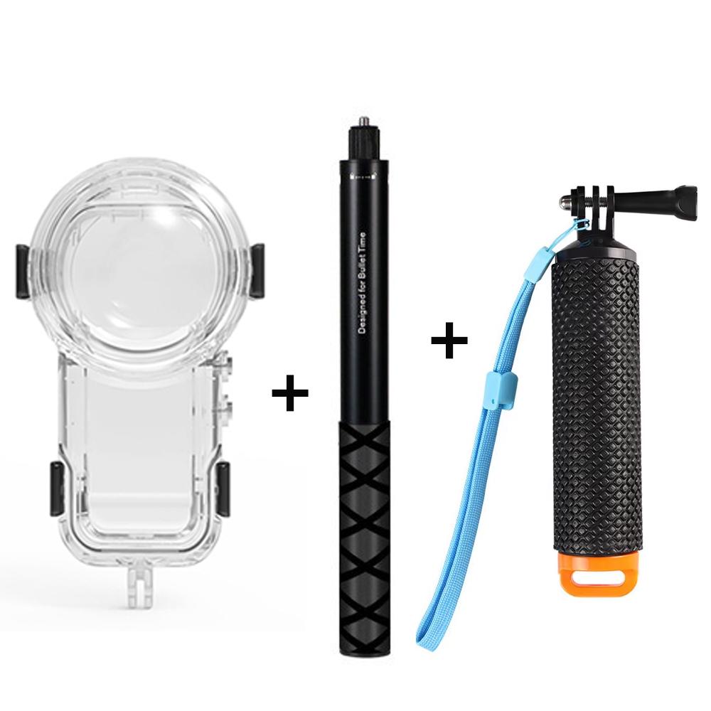 Invisible Dive Case for Insta360 X5 Waterproof Housing Case for Insta 360 X5 Underwater Protector Diving Shell Accessories