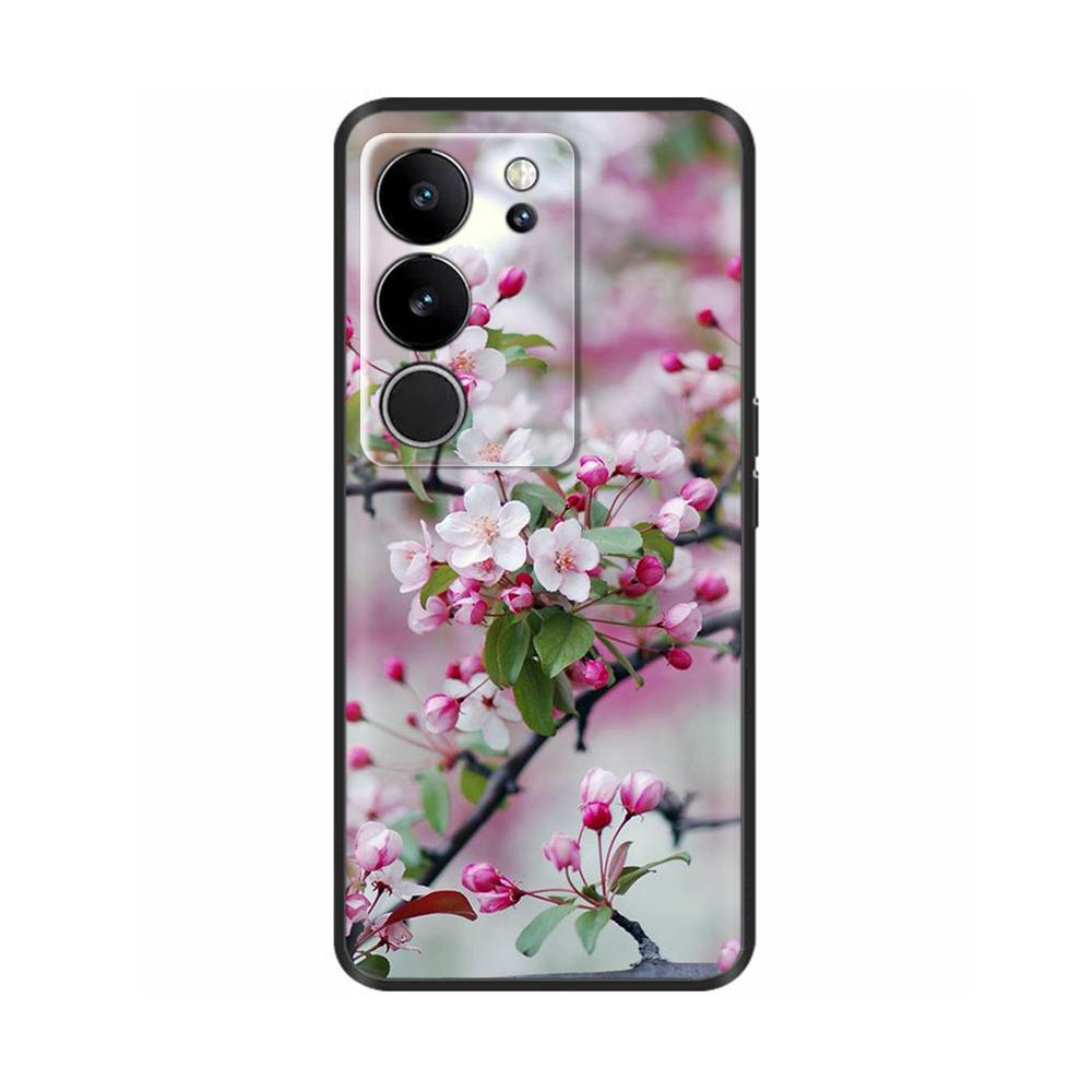 6,78' Für Vivo V29 5G Hülle V 29 Silikon TPU Weicher Stoßfänger Handyhülle für VIVO V29 V2250 VivoV29 Hüllen Schutzhülle Tasche Coque
