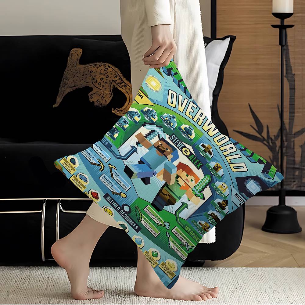 Hot Game Min World Classic Movie Pillowcases Home Bedding Decorative Pillow Cover Wedding Super Soft Pillow Case