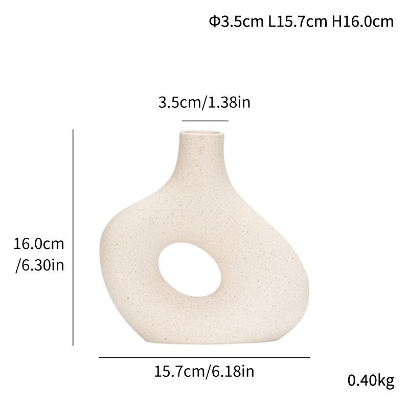 Creative Vegetarian Ceramic Vase Sample Room Shooting Props Advanced Sense Living Room Display Cabinet Decorative Ornaments Home