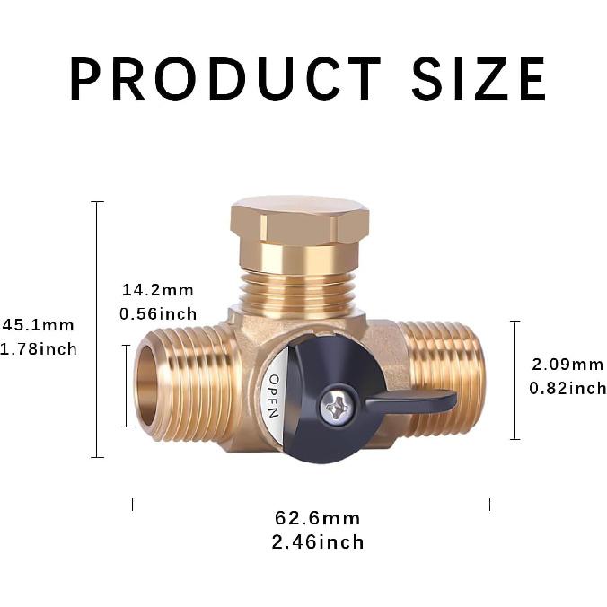 RV Winterizing Kit, Antifreeze Pump Converter Kit for RV and Boat, Winterization Kit with Pump for Filling Water Pipes and Plumbing Systems