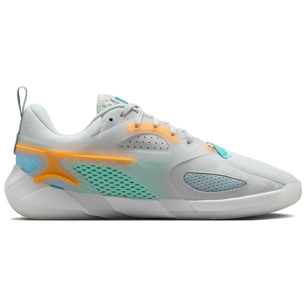 Jordan Scarpe da Basket Uomo Heir Ammortizzate Resistenti all'Abrasione Traspiranti Basse Grigio FQ3859-101