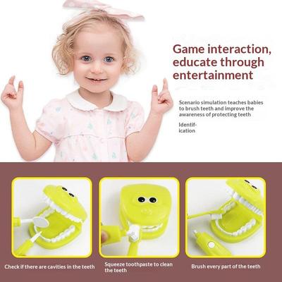 9Pcs Simulation Dentist Play Early Educational Toys Children Early Learning Doctors Dentist Play Kid Tooth Teaching Aids