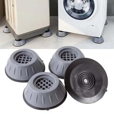 4Pc Anti Vibration Feet Pads Rubber Mat Slipstop Silent Dampers Stand Universal Washing Machine Refrigerator Furniture Foot Pad