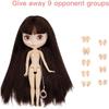 BJD Doll 12 Inch Practice Doll 4 Color Eye Change Hand Swap Festival Girl Gift