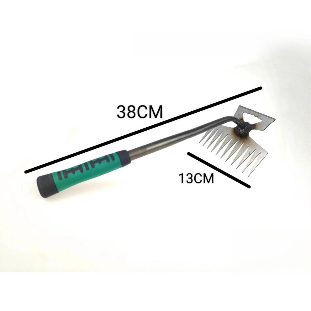 2-in-1 Gardening Hand Weeder Tool Puller Shovel Hand Weed Remover 5/6/11 Tooth for Garden Lawn Yard Hand Gardening Loose Soil