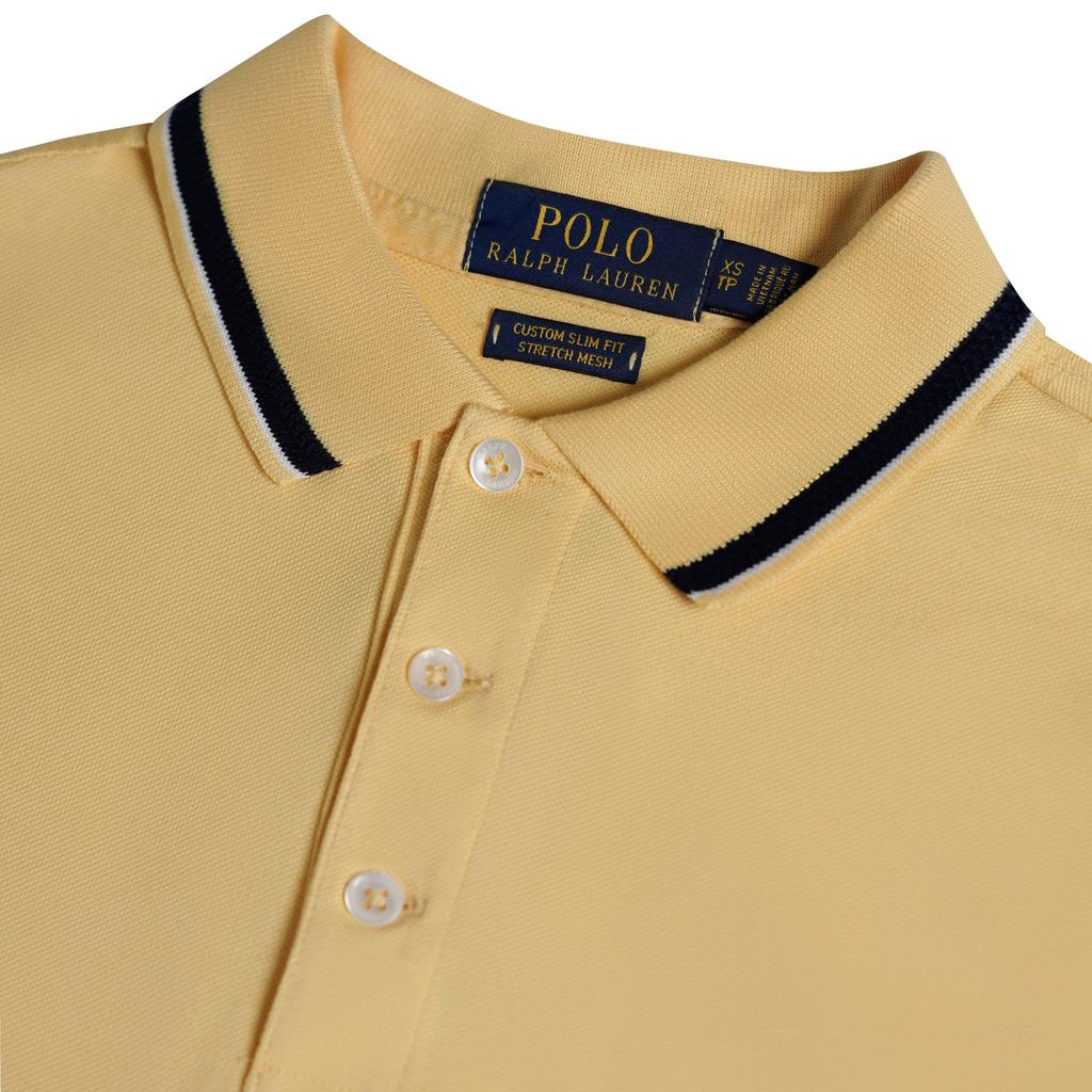 Polo Ralph Lauren Ss24 Orso Surfer Ricamato Girocollo Manica Corta Polo Uomo Polo Blu Navy 710782636-007