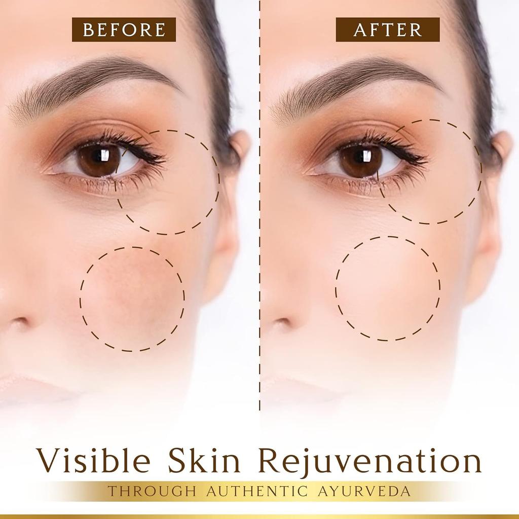 SESA Kumkumadi Gesichtsöl 15ml Für Strahlende, Leuchtende Haut Hydratation Anti-Aging Aufhellendes Serum Für Fahle, Trockene Haut Alle Hauttypen