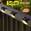 Solar Step Lights Auto On Off Solar Charging Perfect For Patio Deck Garden Stair Fence Outdoor Lighting