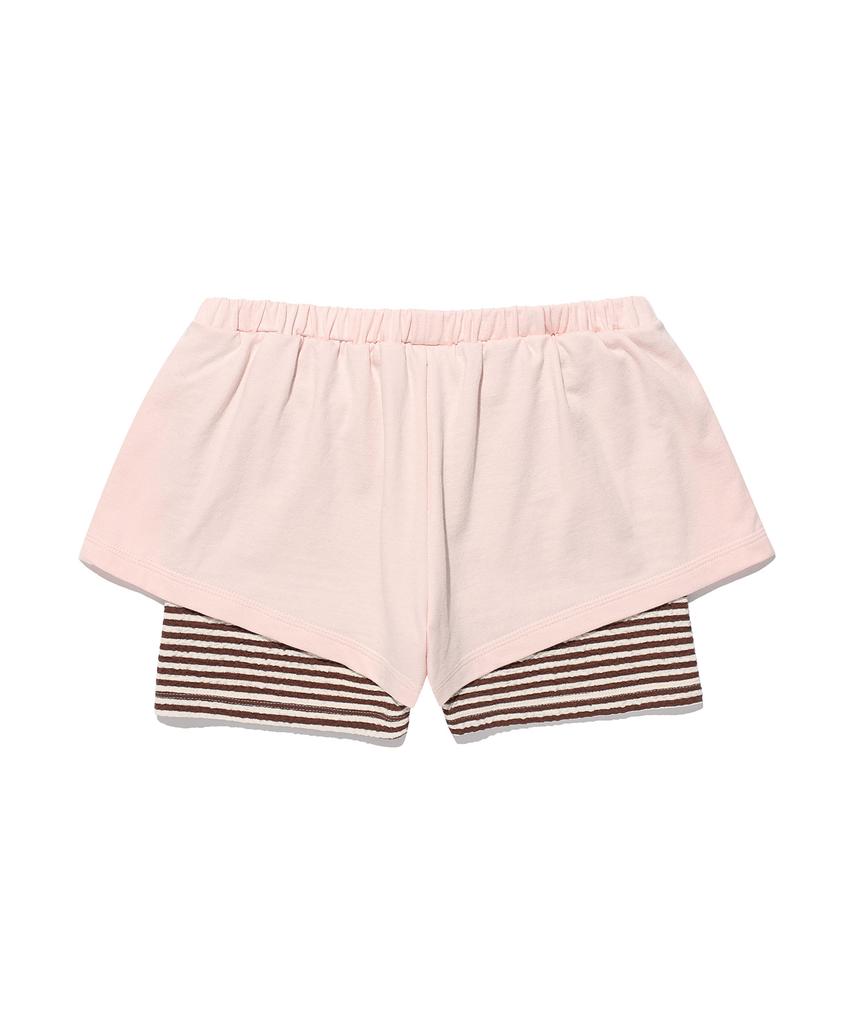 Kimseupeulesikoteunmakes Kim'S Layered Shorts Pink