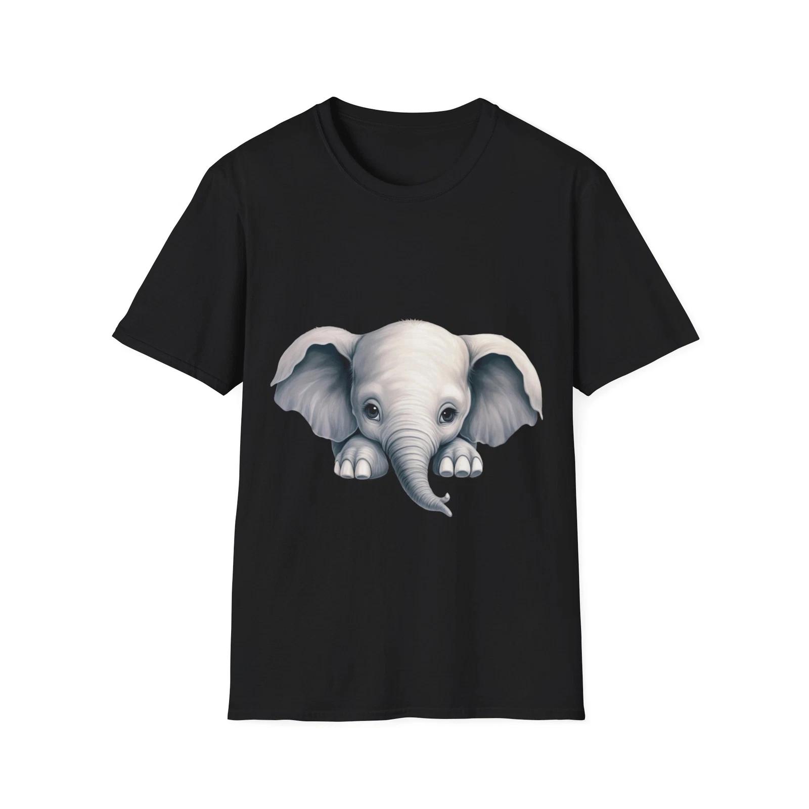 Elephant Shirt Elephant Lover T-Shirt Animal Lover Shirt Cute Elephant Shirt 2XL